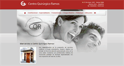 Desktop Screenshot of centroquirurgicoramos.com